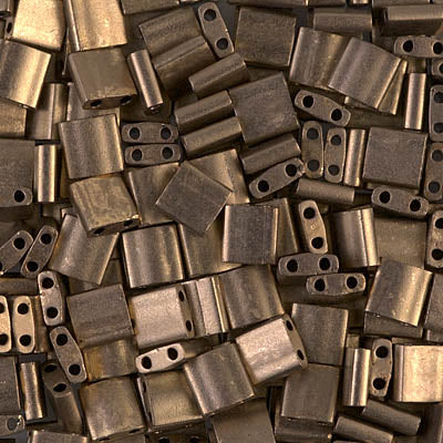 Miyuki Tila Bead Matte Metallic Dark Bronze TL2006-5gram