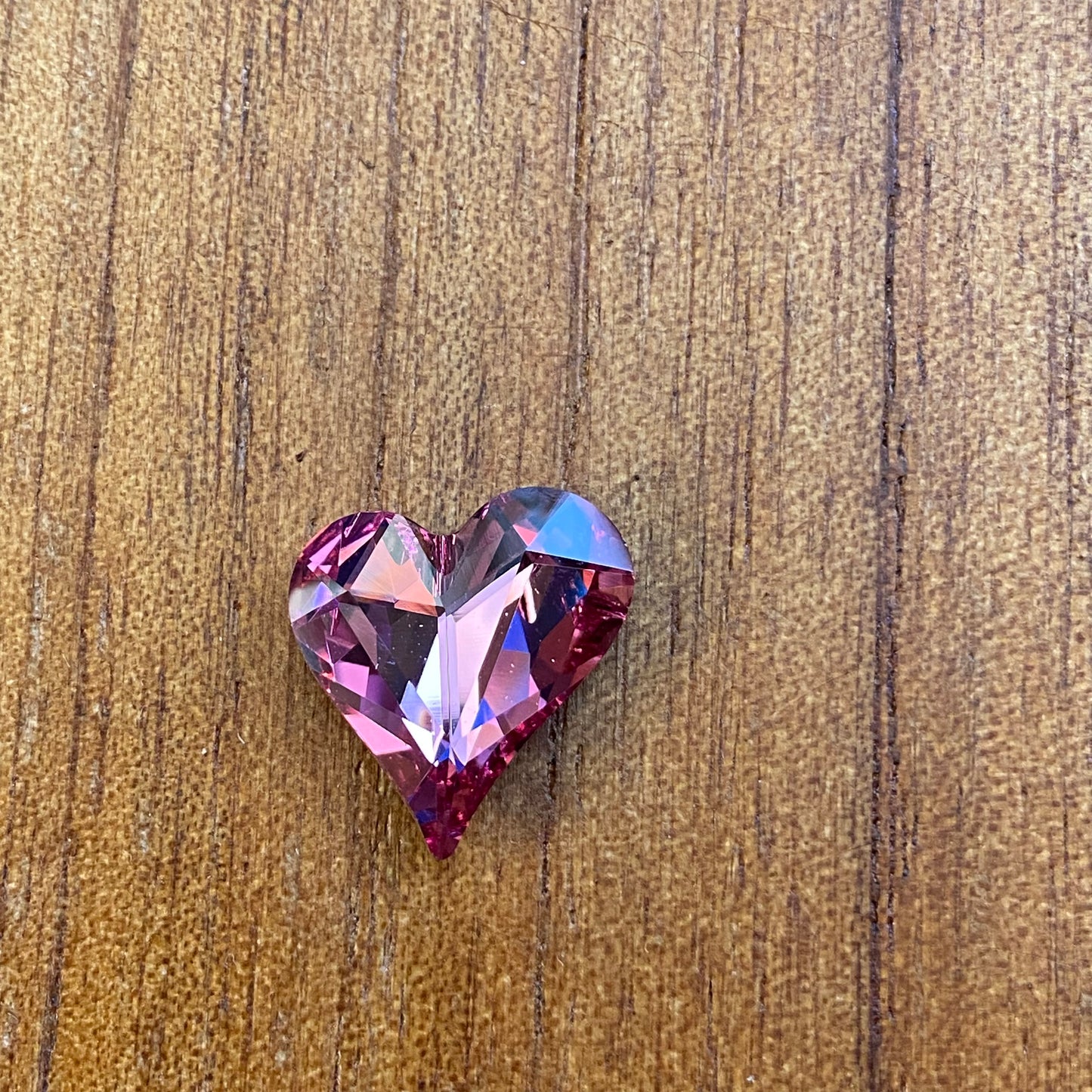 Swarovski 4809 Sweet Heart 17*15.5mm Crystal Rose Foiled 209F