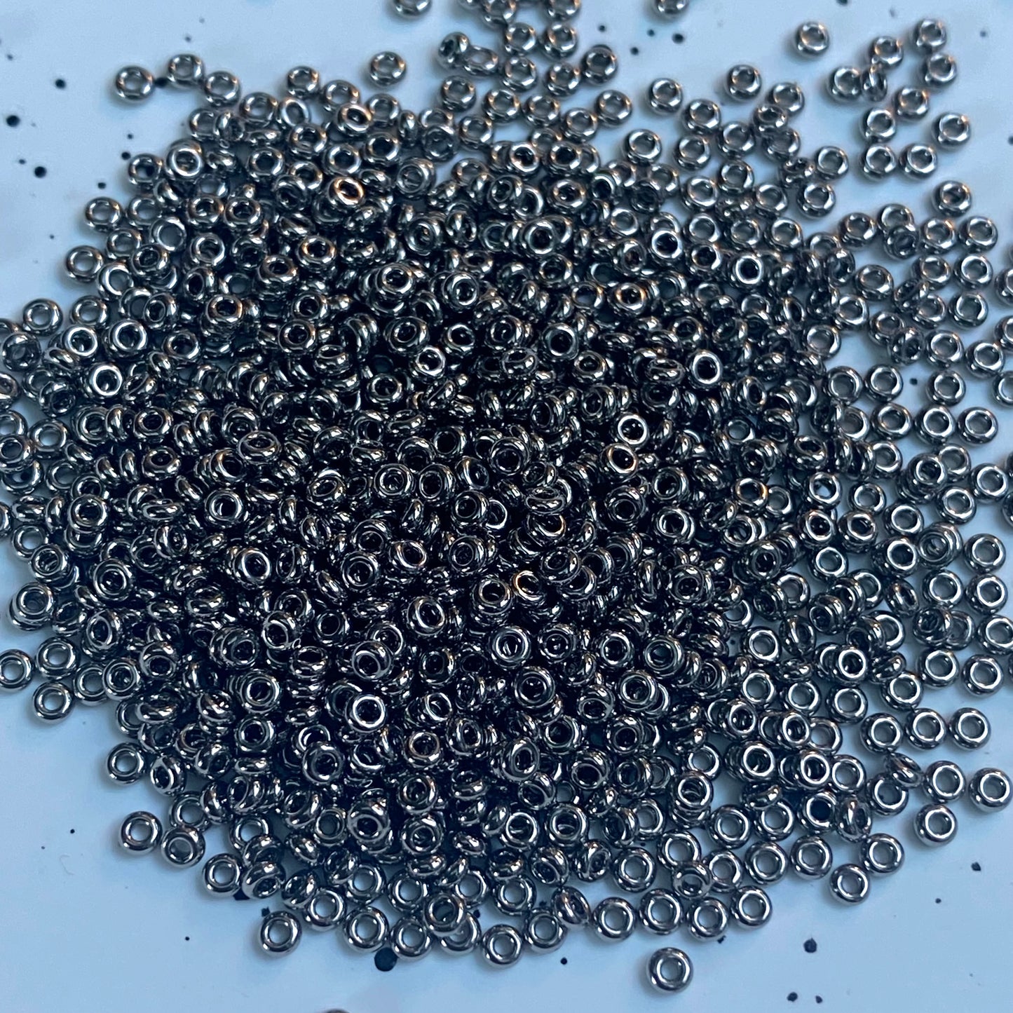 Toho Demi Round Beads Nickel Plated TN-711 11/0 5 grams