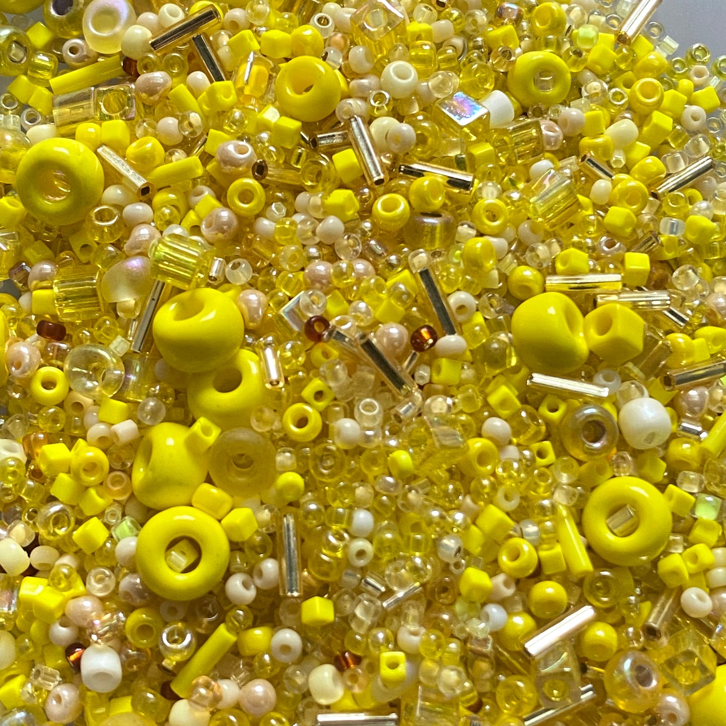 Miyuki Mixed Glass Beads -3113Mix Yellow-10 Grams