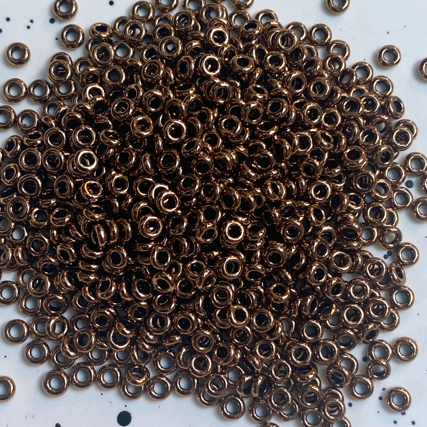 Toho Demi Round Beads Bronze Opaque TN221 8/0 5 grams