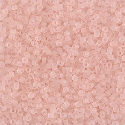 MIYUKI 11/0 Delica Bead DB1263 Matte Transparent Mist Pink