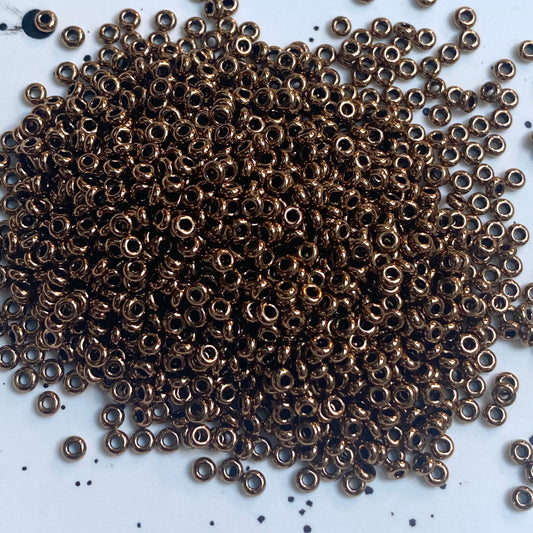 Toho Demi Round Beads Bronze Opaque TN221 11/0 5 grams