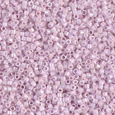 MIYUKI 11/0 Delica Bead DB1504 Opaque Pale Rose AB