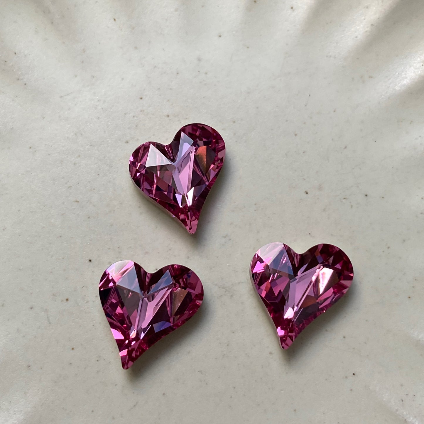 Swarovski 4809 Sweet Heart 13*12mm Crystal Rose Foiled 209F